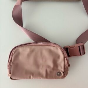 Pink pastel everywhere belt bag lululemon
